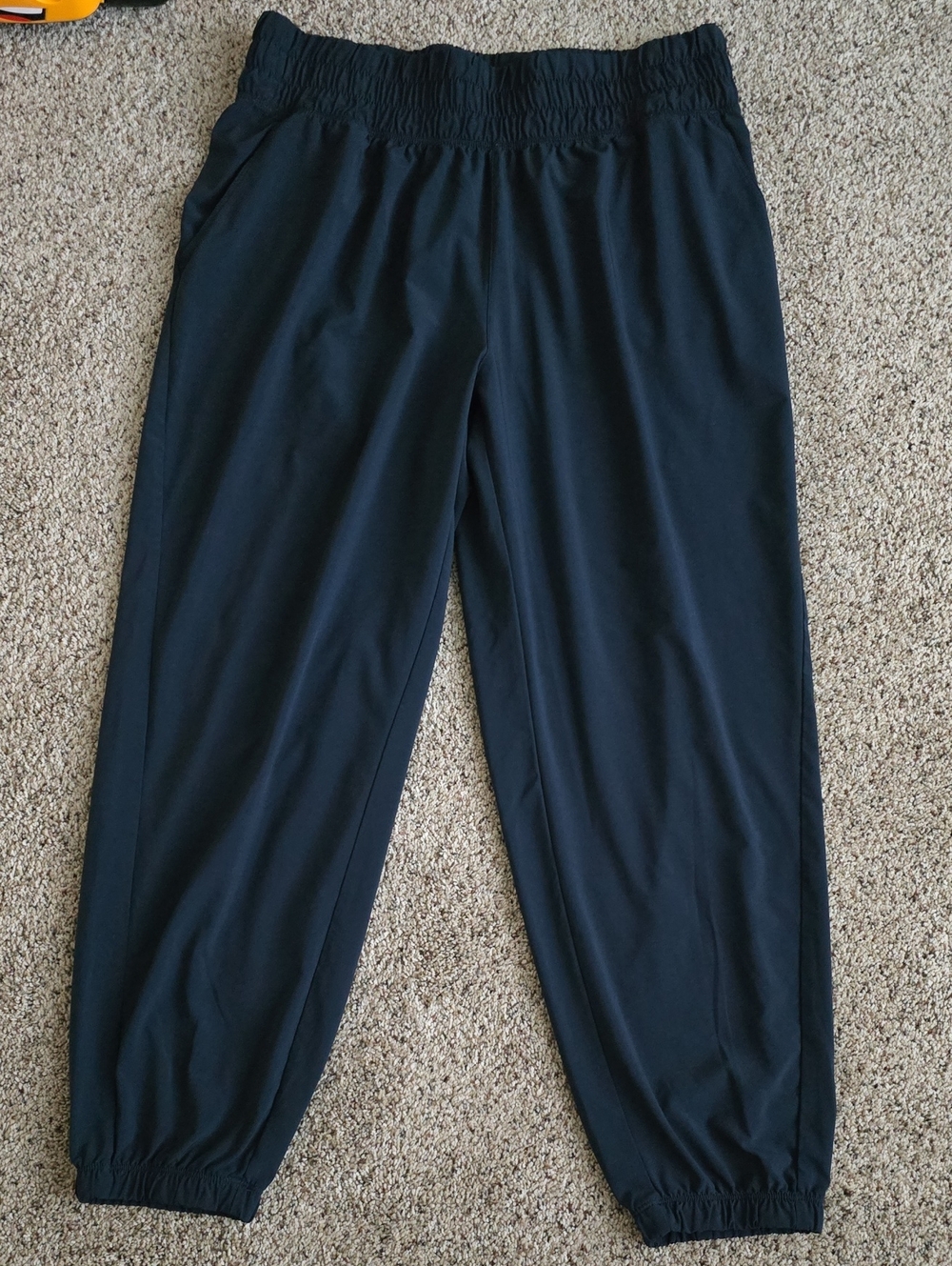 Zella Sz XL Navy Nylon Joggers